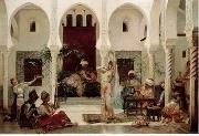 Arab or Arabic people and life. Orientalism oil paintings 143